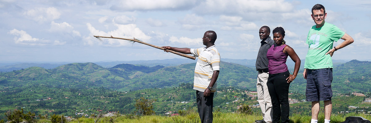 View from the Kanungu Hills