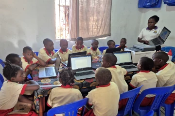 Primary school computer lessons